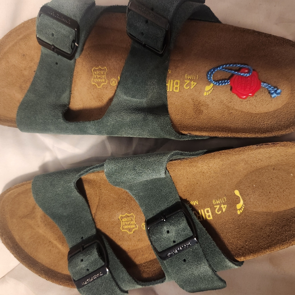 Birkenstock Womens Sandals Green Size 11.5-12US/42